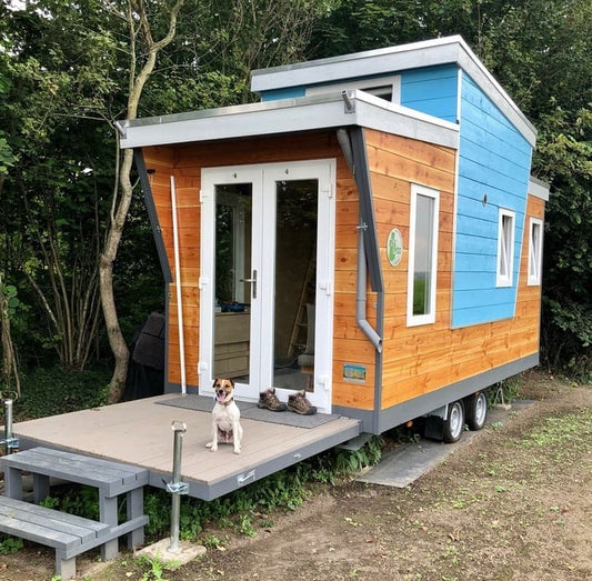 Composting toilet in a TinyHouse